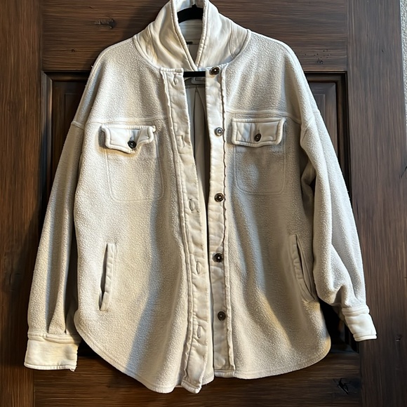 Free People Ruby Button Down Jacket Shacket - Picture 5 of 10